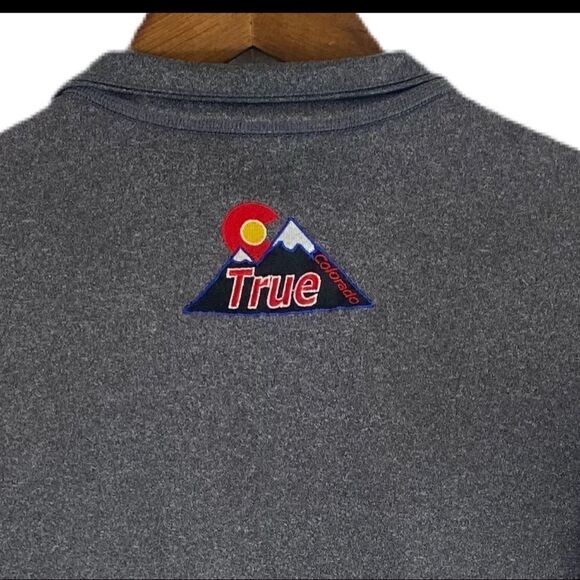 Colorado Grey Zippered Athletic Jacket Sz Small - Picture 5 of 8